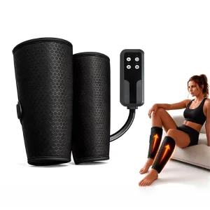 3 Mode Deep Tissue Vibration Heat Therapy Air Compression Leg Massager