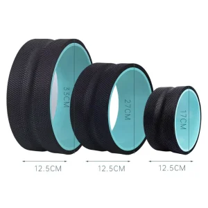 3-Piece 4-Piece Yoga Wheel Set with Chirp Wheel and Foam Roller for Back Pain Relief