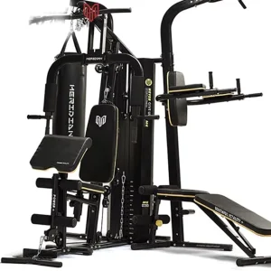 3-Station Commercial Multi Gym Equipo De Fitness Multifuncional Professional Home Multi Gym Multi-Station Gym Equipment