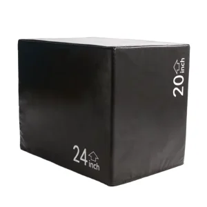 3-in-1 Anti-Slip Foam Soft Plyometric Jump Box