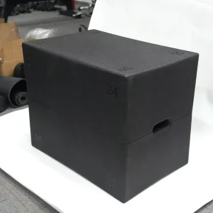 3-in-1 EPP Plyometric Jump Box, Portable, Adjustable Height, for Functional Training
