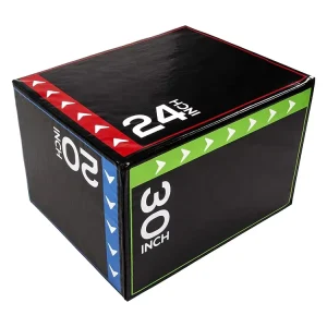 3-in-1 Foam Plyometric Box Jumping Exercise Gym Fitness Soft Pylo Jump Box