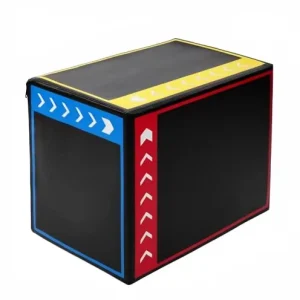 3-in-1 Foam Plyometric Jump Box, Soft Non-Slip, for CrossFit Training