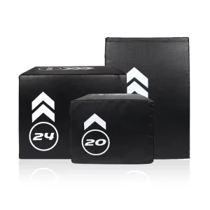3-in-1 Foam Plyometric Jump Box for Gym Training