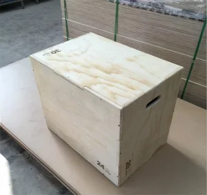 3 in 1 Heavy-Duty Wood Plyo Jump Box for Gym Training