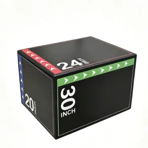 3-in-1 PVC Fitness Jump Box for Explosive Power Conditioning and Personal Training