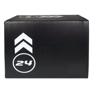 3-in-1 Plyo Box with 3 Adjustable Heights and Anti-Slip Surface for Squats, Box Jumps, and Push-Ups