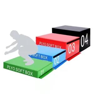 3-in-1 Soft Foam PVC Plyometric Jump Box Direct From Factory
