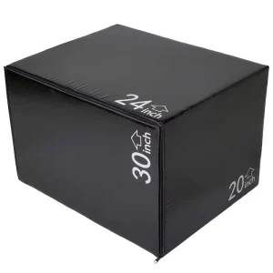 3-in-1 Soft Foam Plyo Box Set, 20x24x30 Inches
