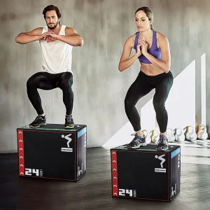 3-in-1 Soft Foam Plyometric Jumping Box