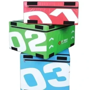3-in-1 Soft Plyometric Box for Fitness Jump Training