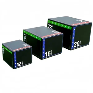 3-in-1 Soft Plyometric Jump Box for Gym Exercise Training