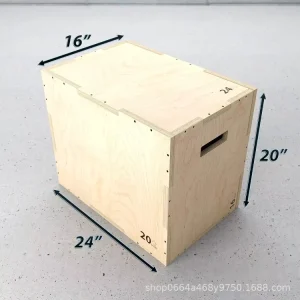 3-in-1 Wood Plyo Box