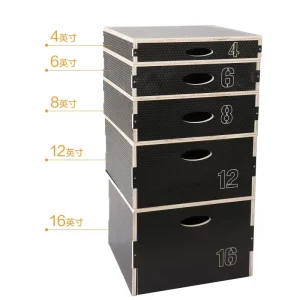 3-in-1 Wood Plyo Jump Box