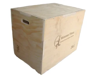 3-in-1 Wooden Plyo Jump Box, 20/24/30 in