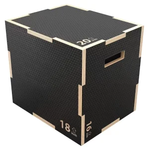 3-in-1 Wooden Plyometric Jump Box