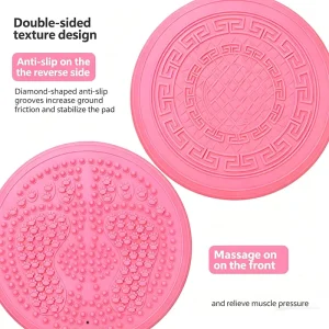 3.0mm PVC Inflatable Balance Pad Waterproof Massage Mat for Core Training and Stability