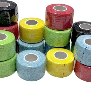 3.8cm Cotton Thumb Hook Grip EAB Tape, Light Elastic Adhesive Bandage for Weightlifting and Fitness