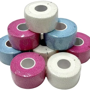 3.8cm Sports EAB Athletic Tape, Light Elastic Adhesive Thumb Bandage, Weightlifting Gym Hand Wraps, Hook Grip, Knee Support