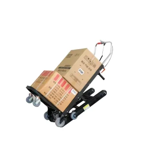 300kg 4-Wheel Electric Stair-Climbing Trolley with Motorized Hand Truck