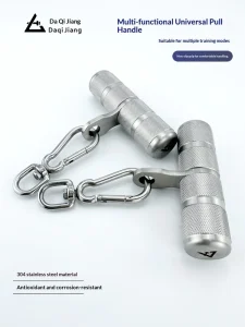 304 Stainless Steel Anti-Slip Multifunctional Universal Handle Gantry Accessory High-Position Lat Fitness Equipment