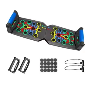 30A Multifunctional Folding Push-Up Board Set for Home Exercise