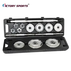 30kg 40kg 50kg 90lb Chromed Dumbbell Set