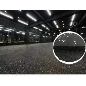 30mm Thick Interlocking Rubber Protective Gym Floor Tiles