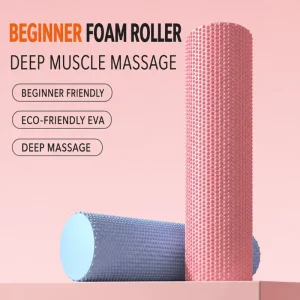 30x10cm EVA Foam Roller for Deep Tissue Massage, Myofascial Release, Yoga and Pilates