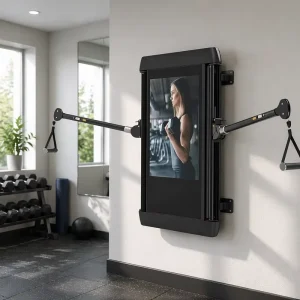 32 inch Smart Fitness Mirror Multifunctional Home Use Whole Body Exercise Machine with Vertical Gym Features