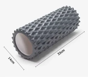 33cm/45cm EVA PVC Round Foam Yoga Massage Roller, Soft