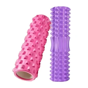33cm Mini Foam Yoga Roller with PVC Tube Core and Soft EVA Foam for Muscle Massage and Recovery