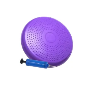 33cm PVC Balance Cushion Exercise Balance Pad Pilates Yoga Massage Pad with Pump