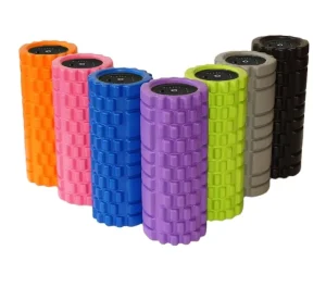 33cm Solid EVA Yoga Foam Roller with Integrated EVA Construction for Muscle Massage