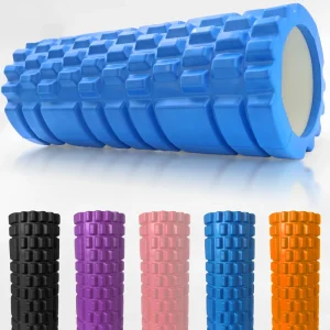 33x14cm and 45cm EVA PVC High-Density Foam Rollers for Exercise and Recovery