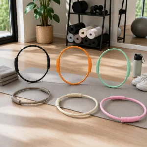 34cm Yoga Ring Silicone Magic Circle for Pilates Barre Workout Fitness Factory Manufacturer