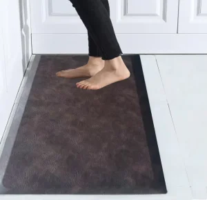 36 x 20 x 3/4 in Waterproof Non-Skid Soft Anti-Fatigue Decorative Kitchen Mat