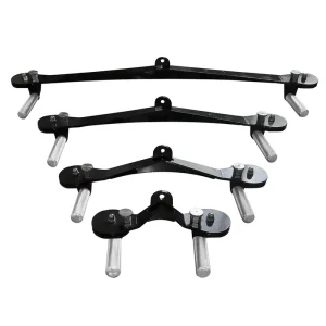 360-Degree Adjustable Mag Grip Exercise Handles Pull-Back and Press-Down Lat Bar Rotation Tricep Exercise Machine