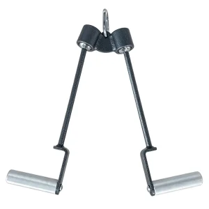 360° Swivel Mag Lat Handle High Low Pulldown Bar Cable Machine Gym Grip Handle