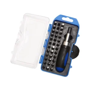 37-in-1 Precision Screwdriver Set with 31-Piece Bits Security Torx Hex Phillips and Portable Case