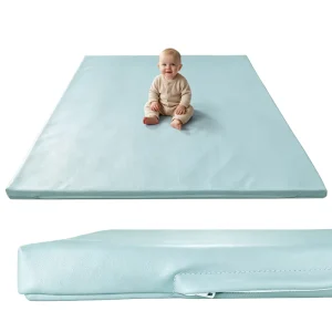 3CM Foam Double-Sided Waterproof PU Leather Removable Mat for Kids Crawling and Playing