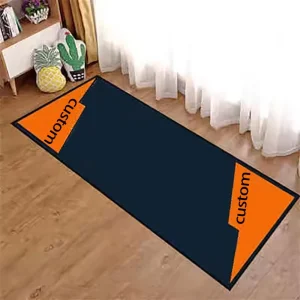 3D Rubber Motorcycle Floor Mat for Garage, Indoor or Outdoor Use