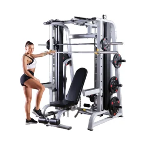 3D Smith Machine Power Rack for Squat Exercise