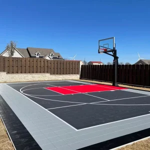 3×3 Interlocking PP Plastic Sport Court Tiles for Basketball, Outdoor DIY, Backyards and Decks