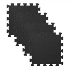 4-Piece EVA Thickened Interlocking Non-Toxic Odorless Soft Foam Play Mats for Babies and Toddlers