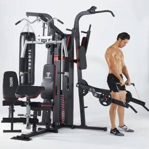 4-Station Multifunction Strength Training Home Gym