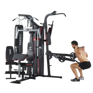 4-Station Multifunctional Home Gym Equipment