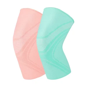 4 Way Stretch Nylon Knitted Knee Support Non Slip Sports Men Women Running Basketball Outdoor Joint Protection Knee Sleeves