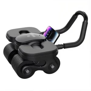 4-Wheel Ab Roller Double Ab Wheel for Core Training