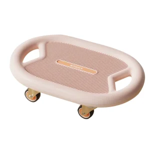 4-Wheel Silent Ab Slide Board, Non-Slip Core Slider for Home Gym